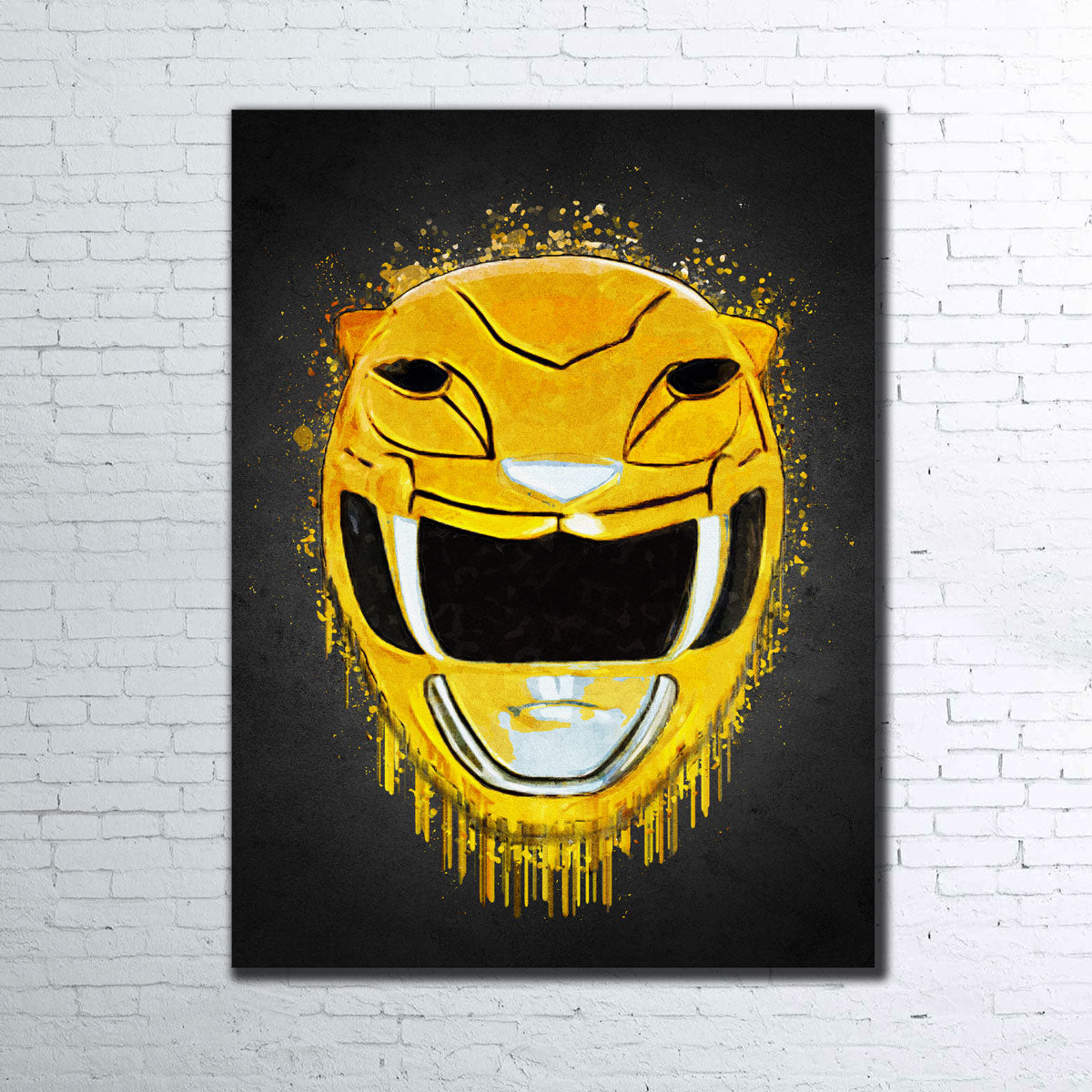 Yellow Ranger Portrait Wall Art
