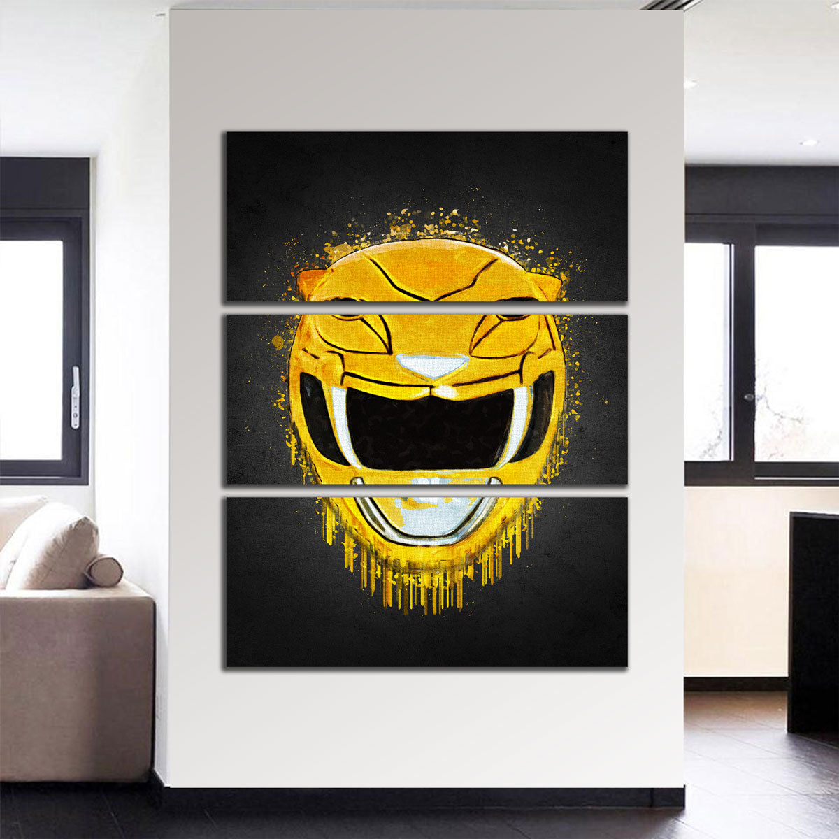 Yellow Ranger Portrait Wall Art