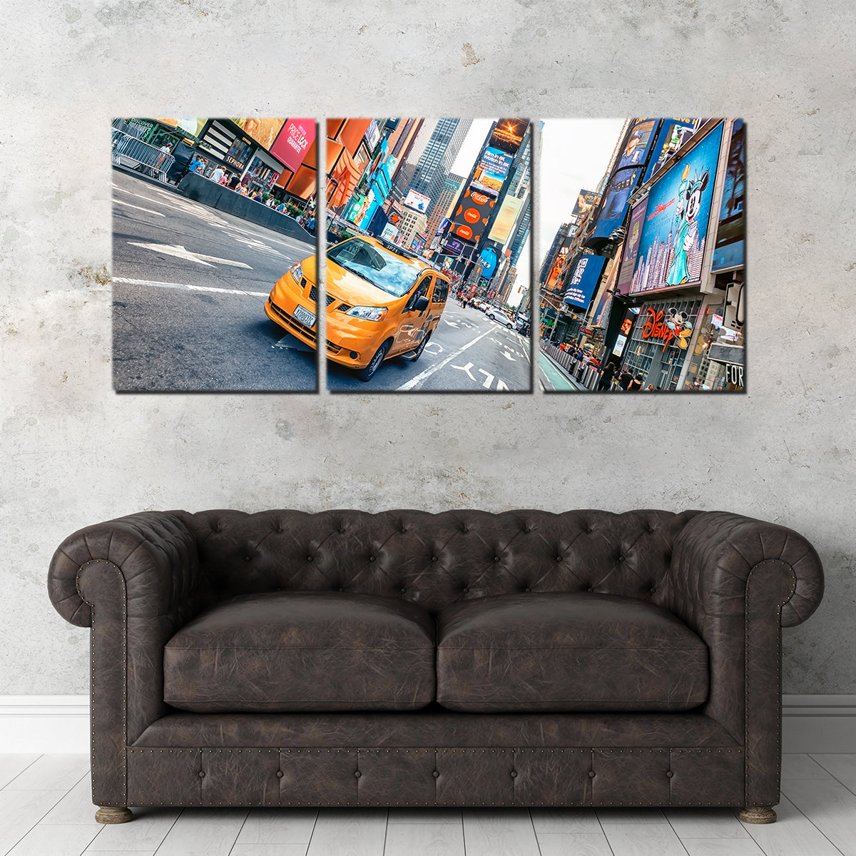 Yellow Cab Wall Art