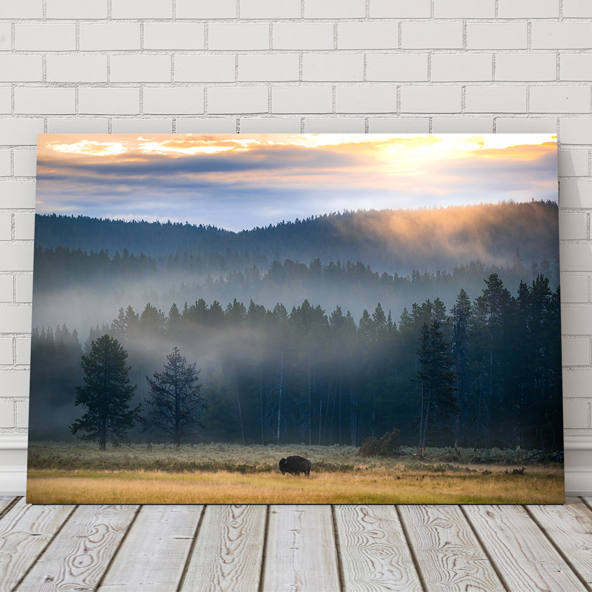 Yellowstone at Dawn Wall Art