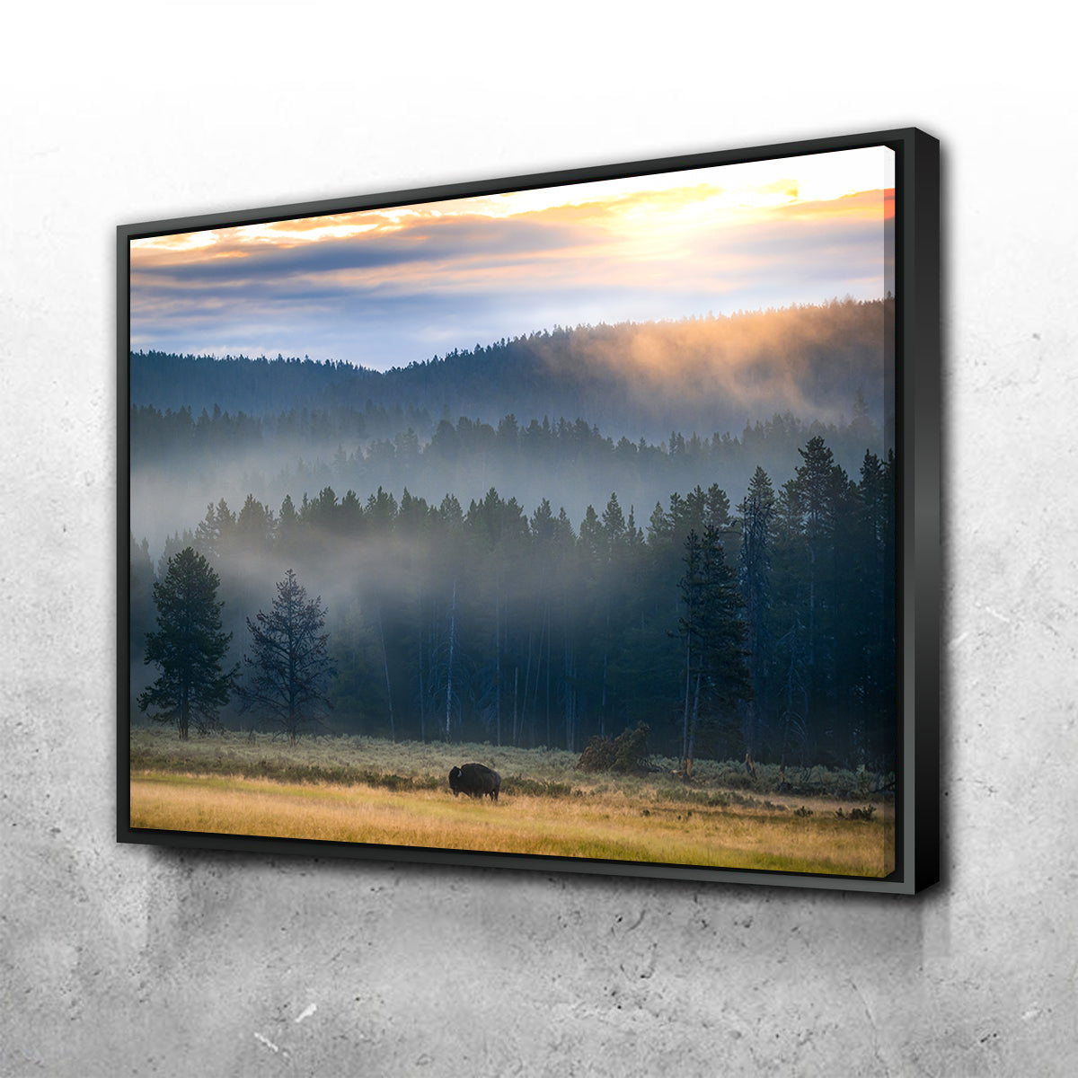 Yellowstone at Dawn Wall Art