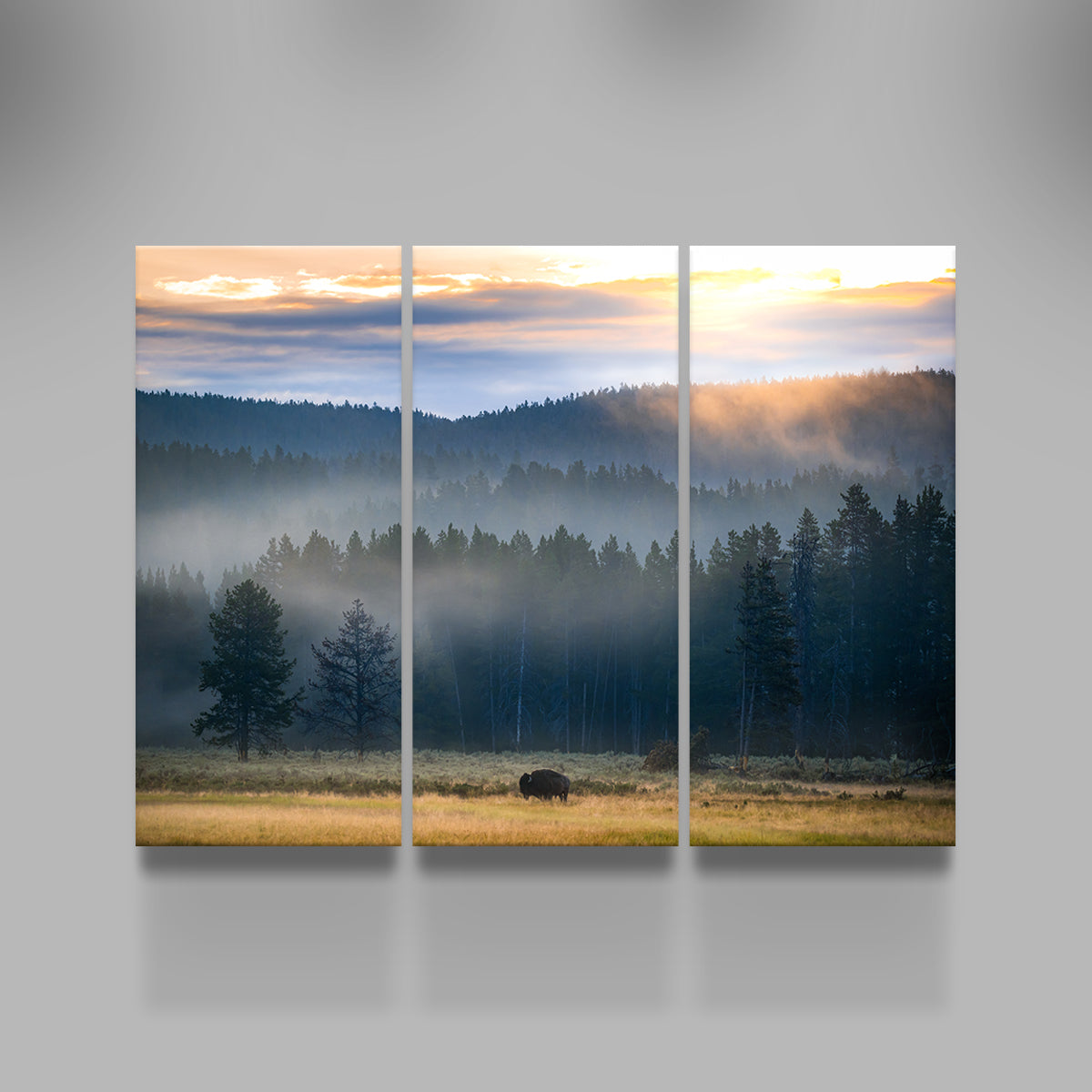 Yellowstone at Dawn Wall Art