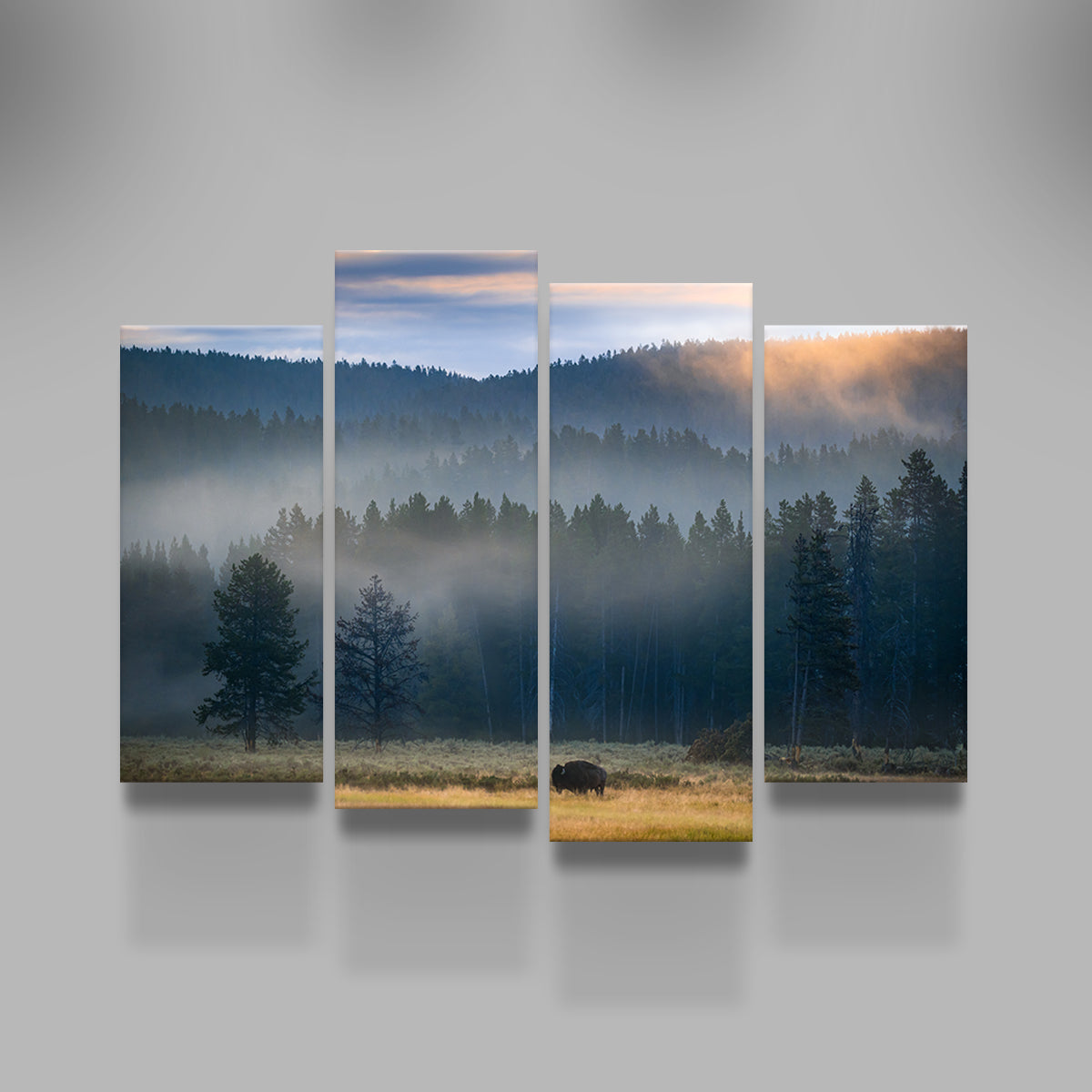 Yellowstone at Dawn Wall Art