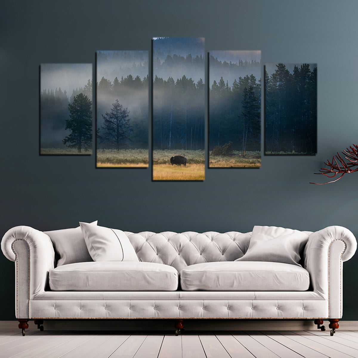 Yellowstone at Dawn Wall Art