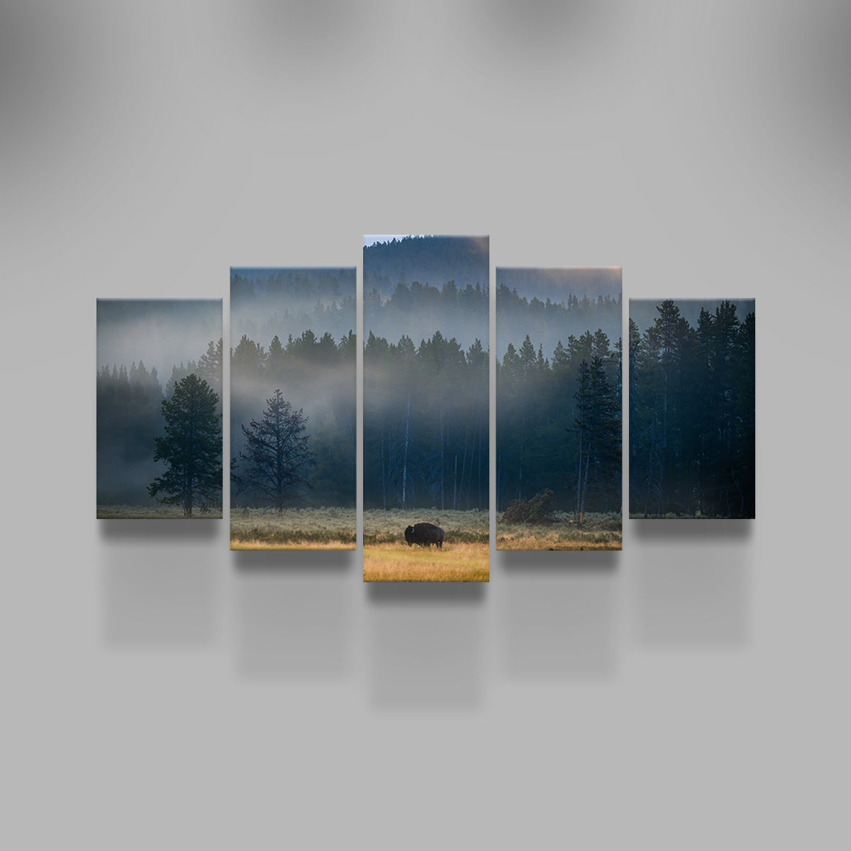 Yellowstone at Dawn Wall Art