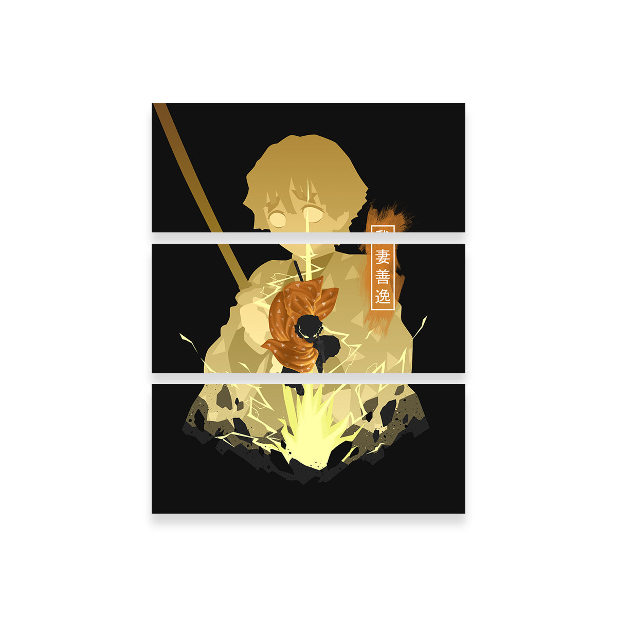 Zenitsu Wall Art