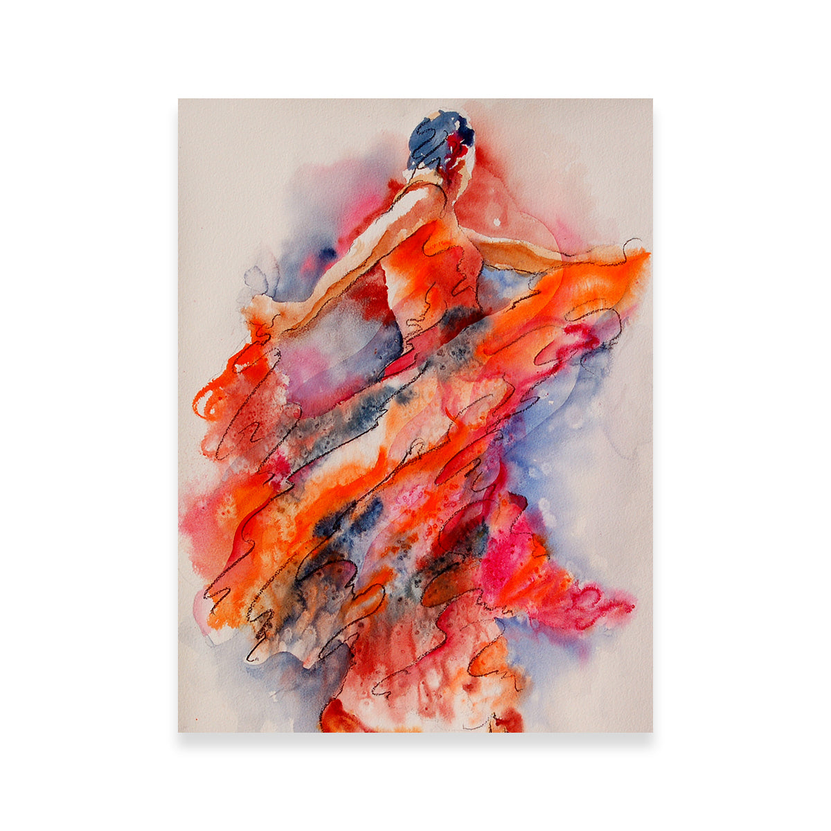 Allure Of The Flamenco Wall Art
