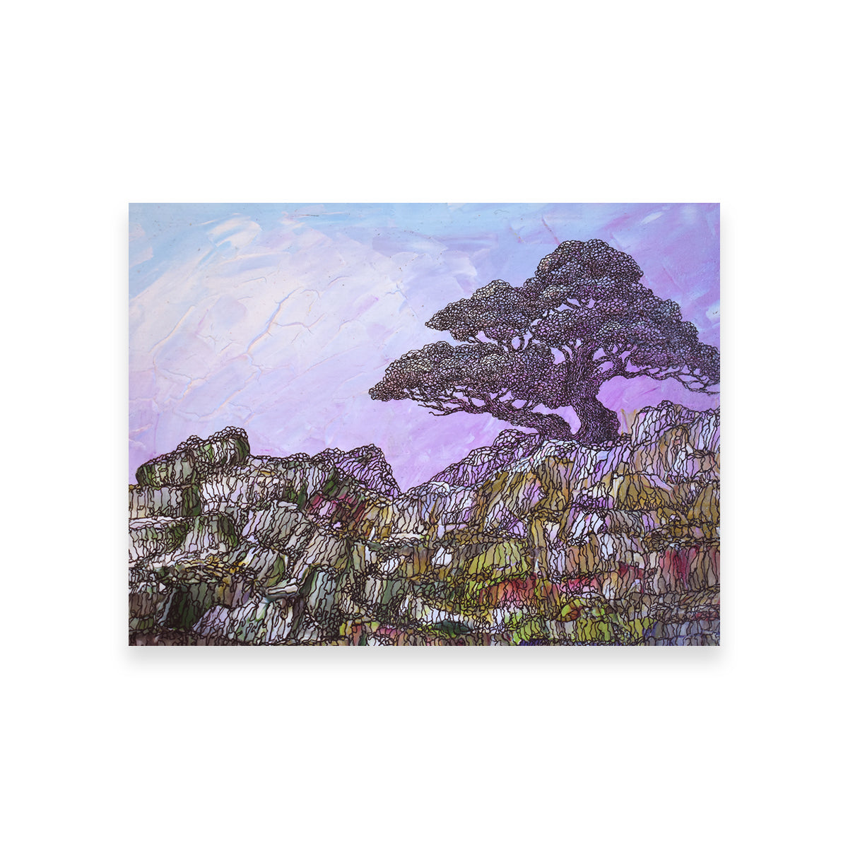 Alone But Undesperate Wall Art