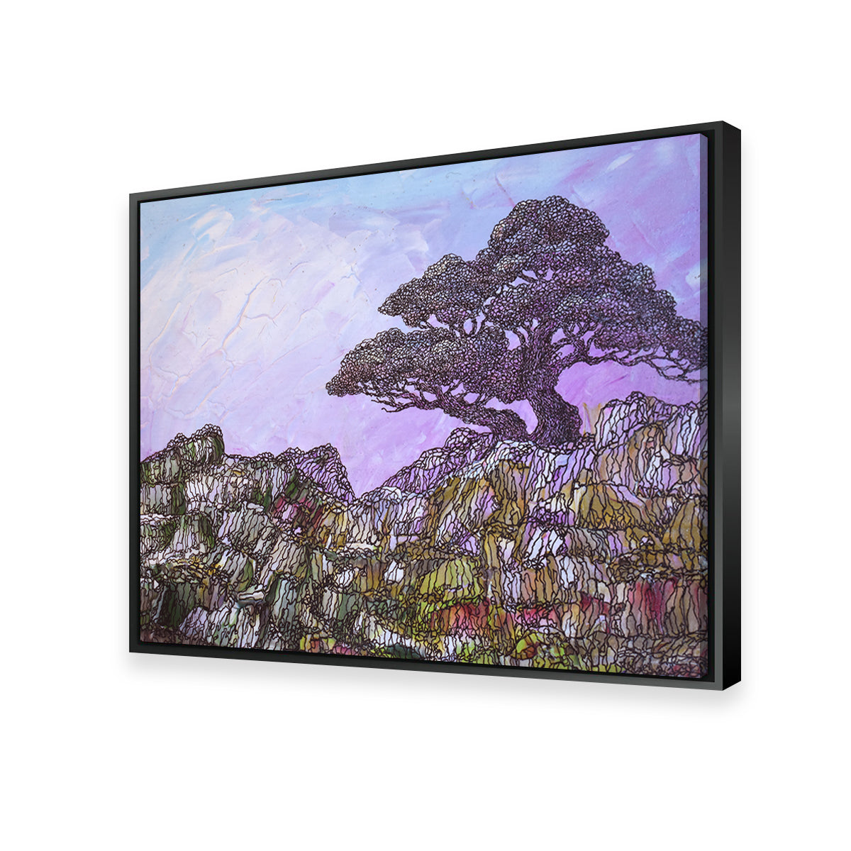 Alone But Undesperate Wall Art