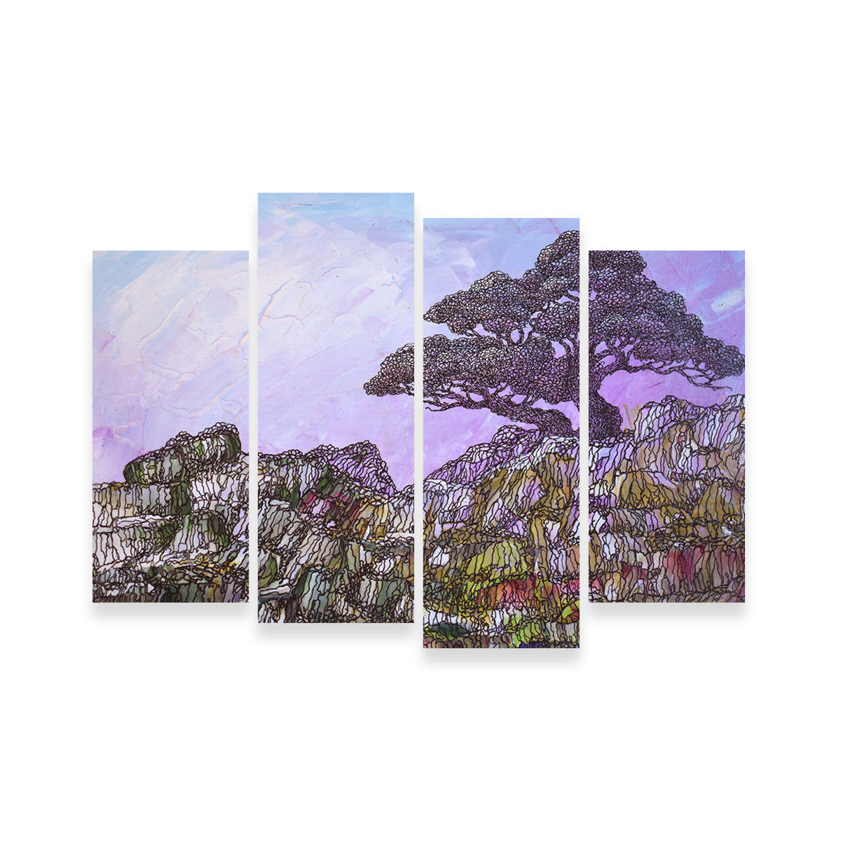 Alone But Undesperate Wall Art