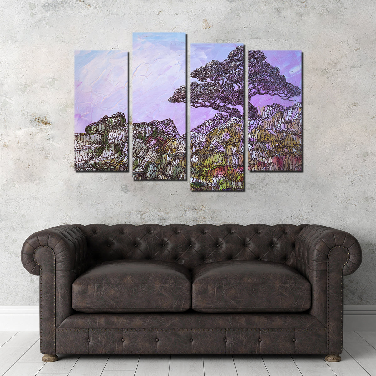 Alone But Undesperate Wall Art
