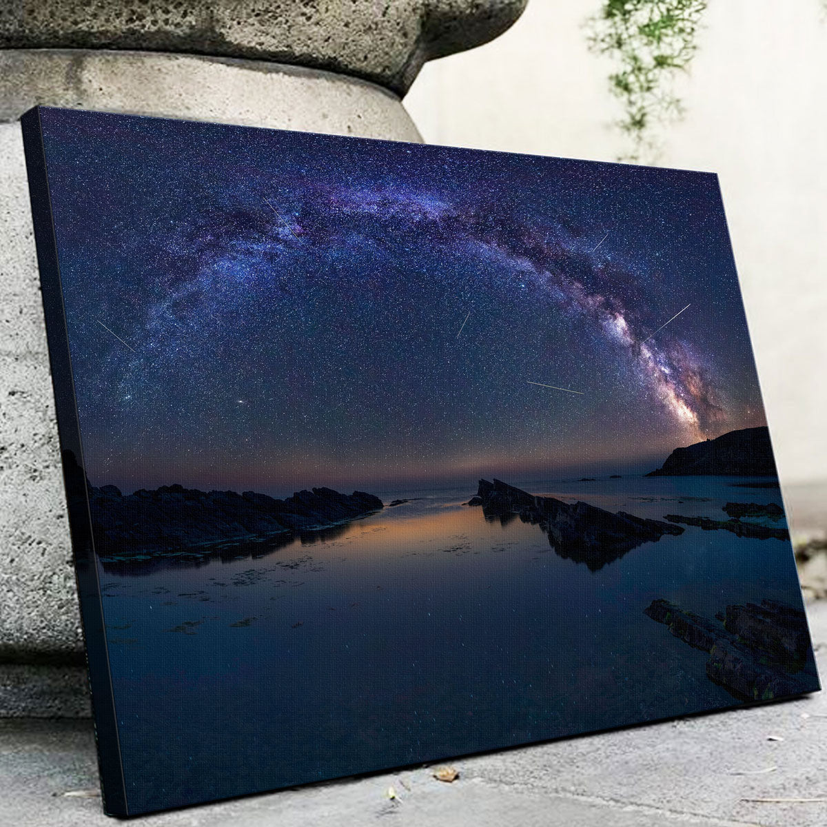 Arched Galaxy Wall Art