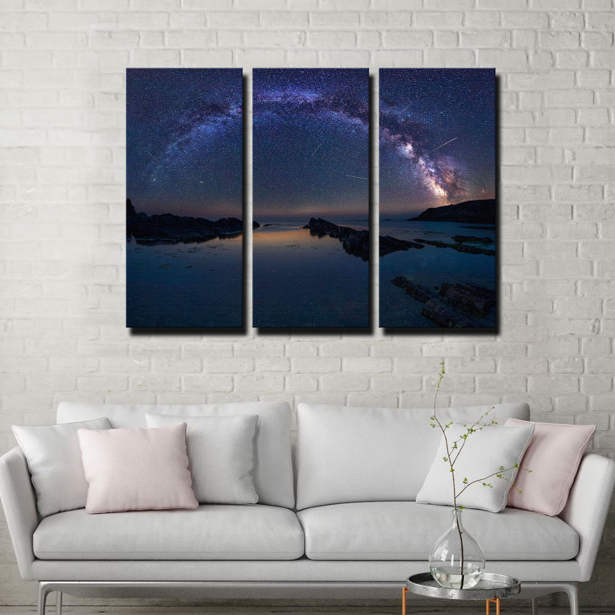 Arched Galaxy Wall Art