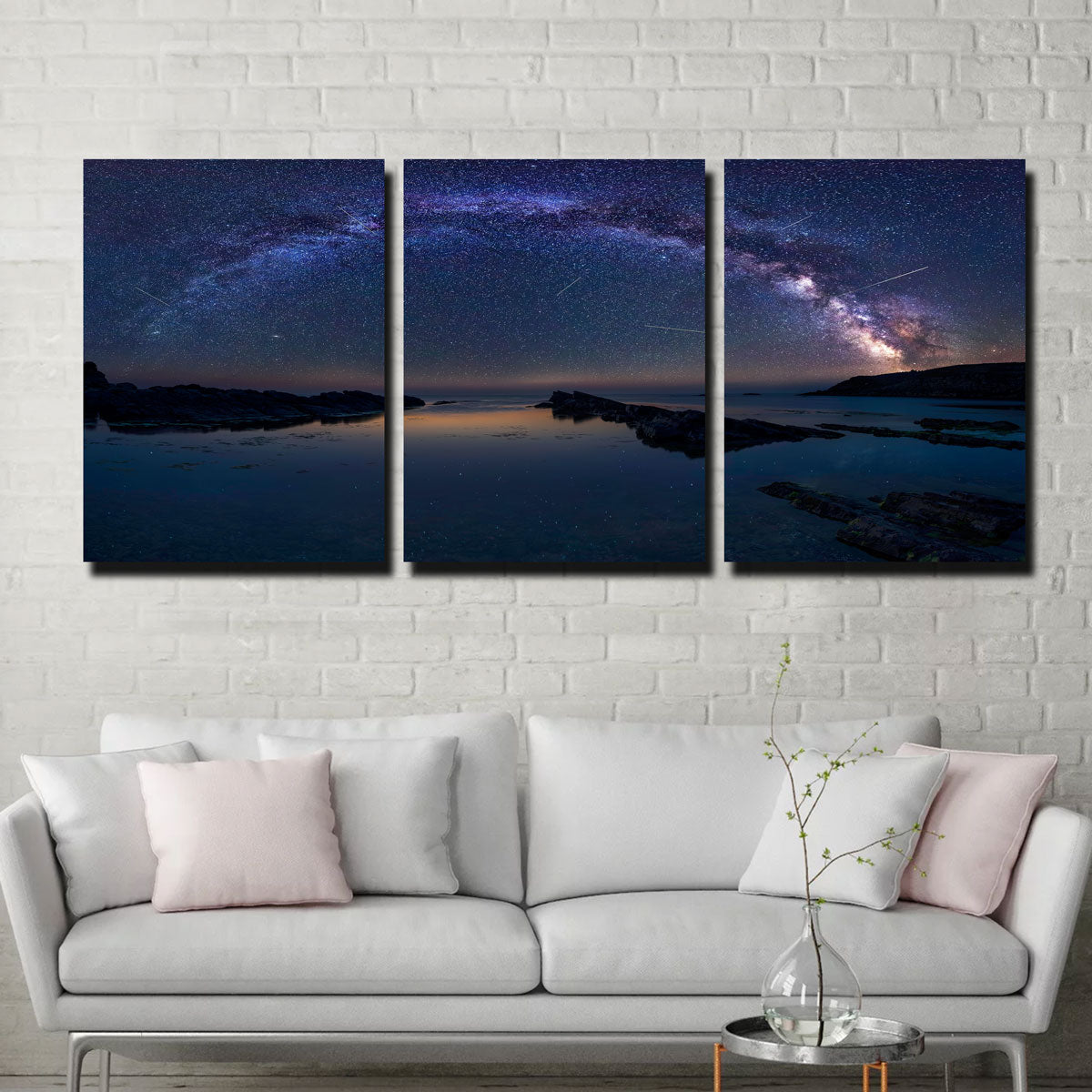 Arched Galaxy Wall Art