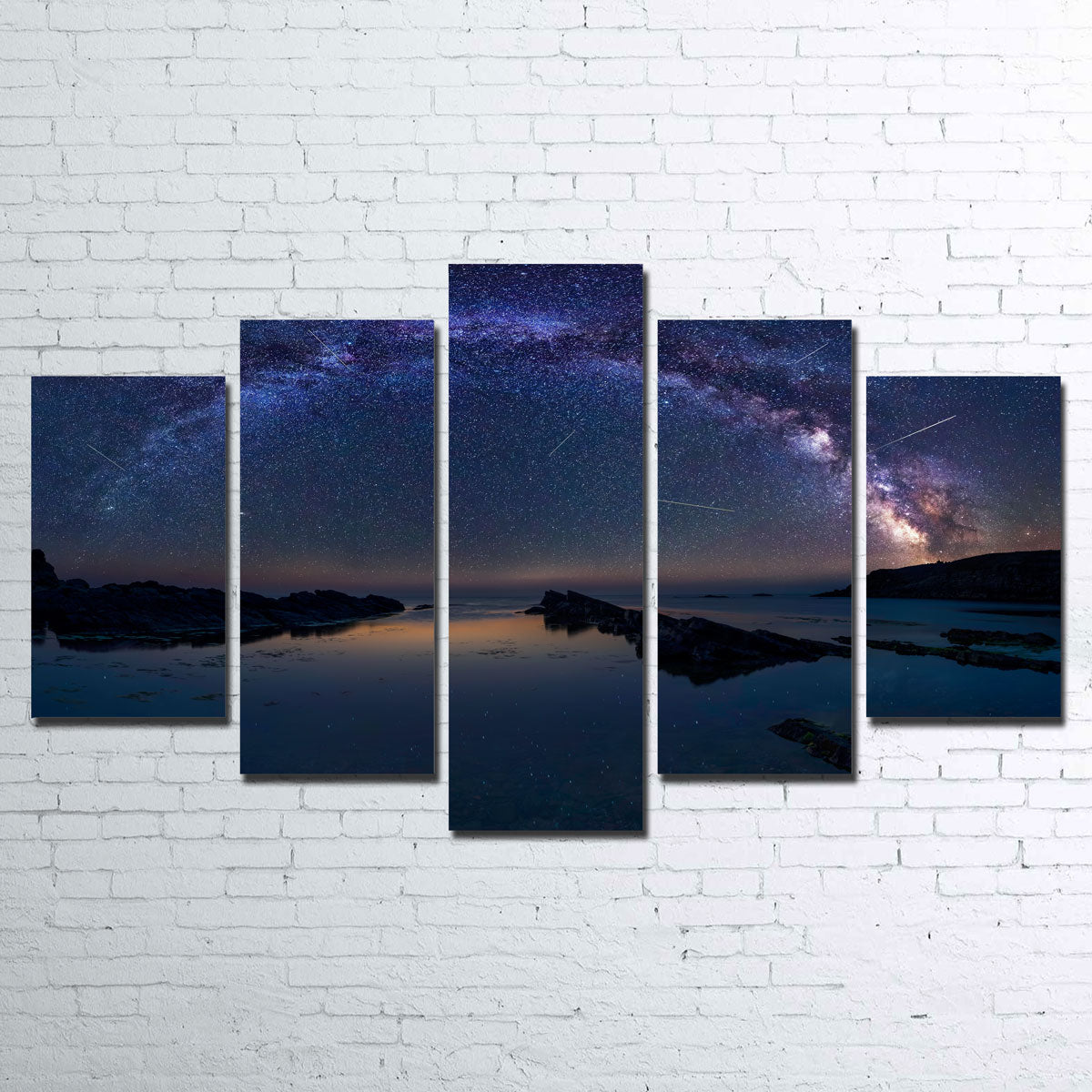 Arched Galaxy Wall Art