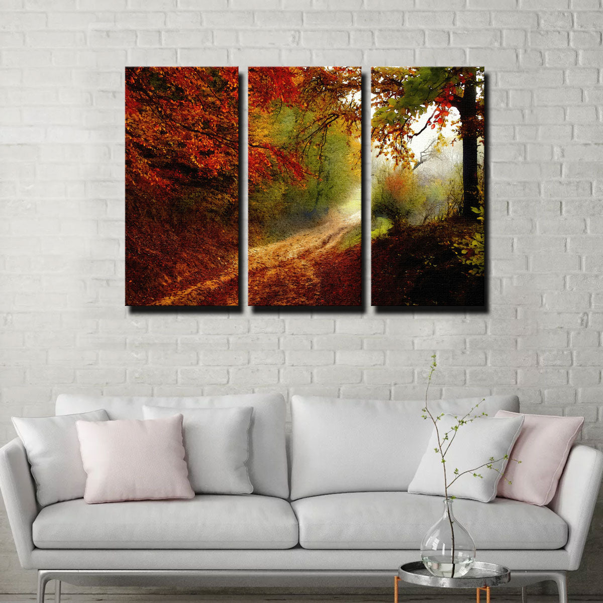 Autumn Forest Edge Wall Art