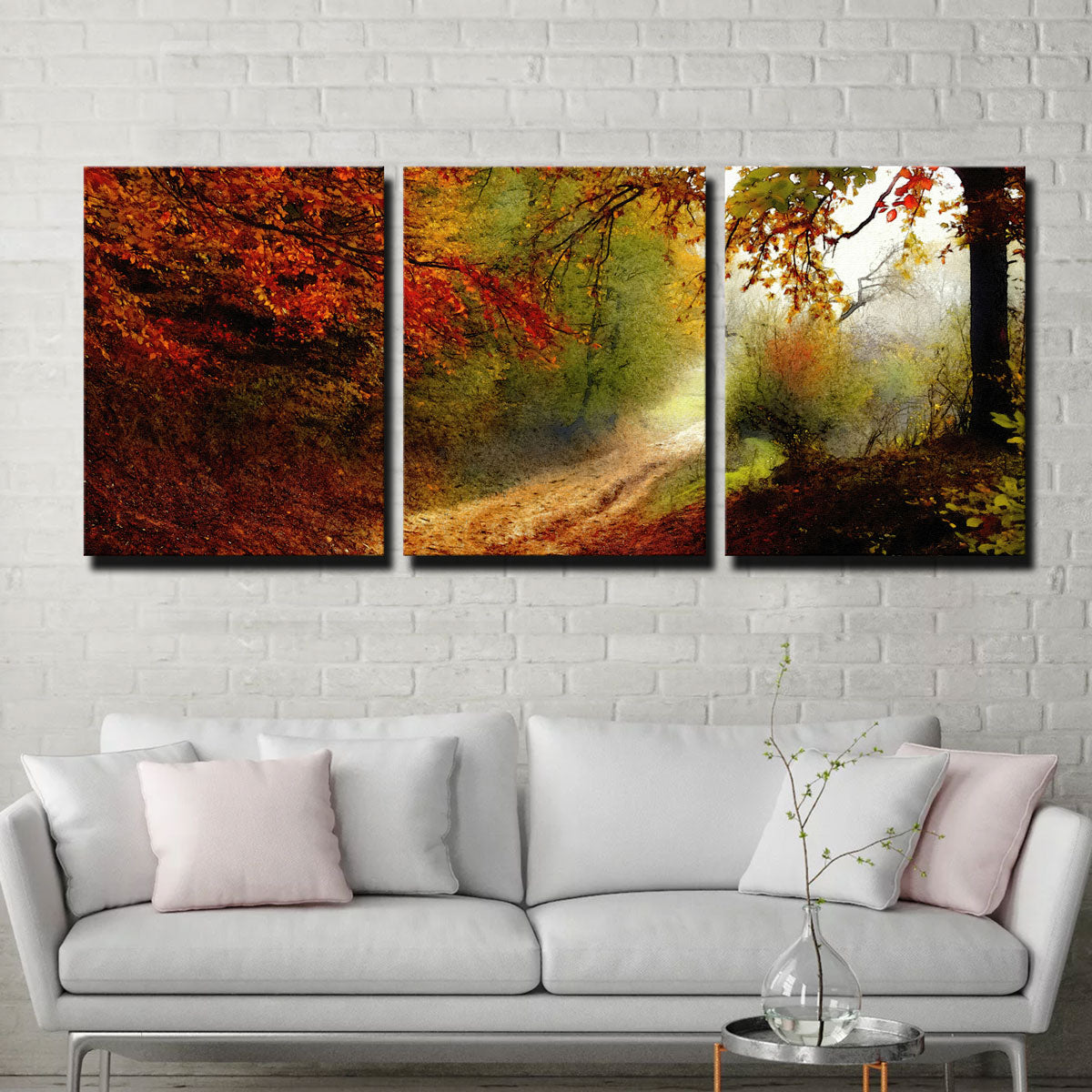 Autumn Forest Edge Wall Art