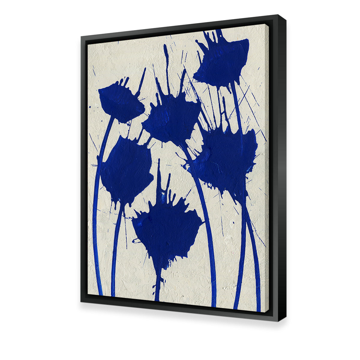 Blue Flowers Wall Art