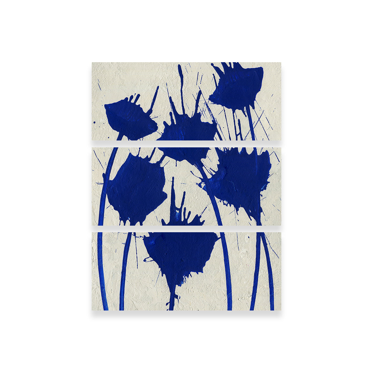 Blue Flowers Wall Art