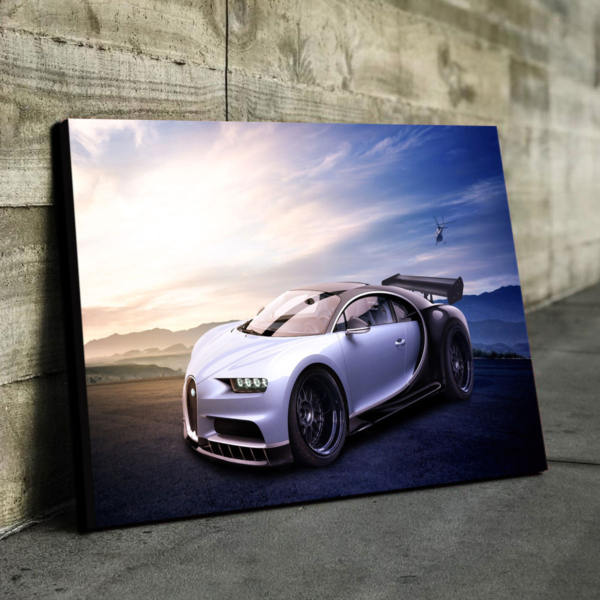 Bugatti V4 Wall Art