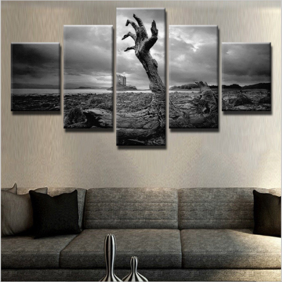 Canvas - Branch Hand 5 Piece Canvas