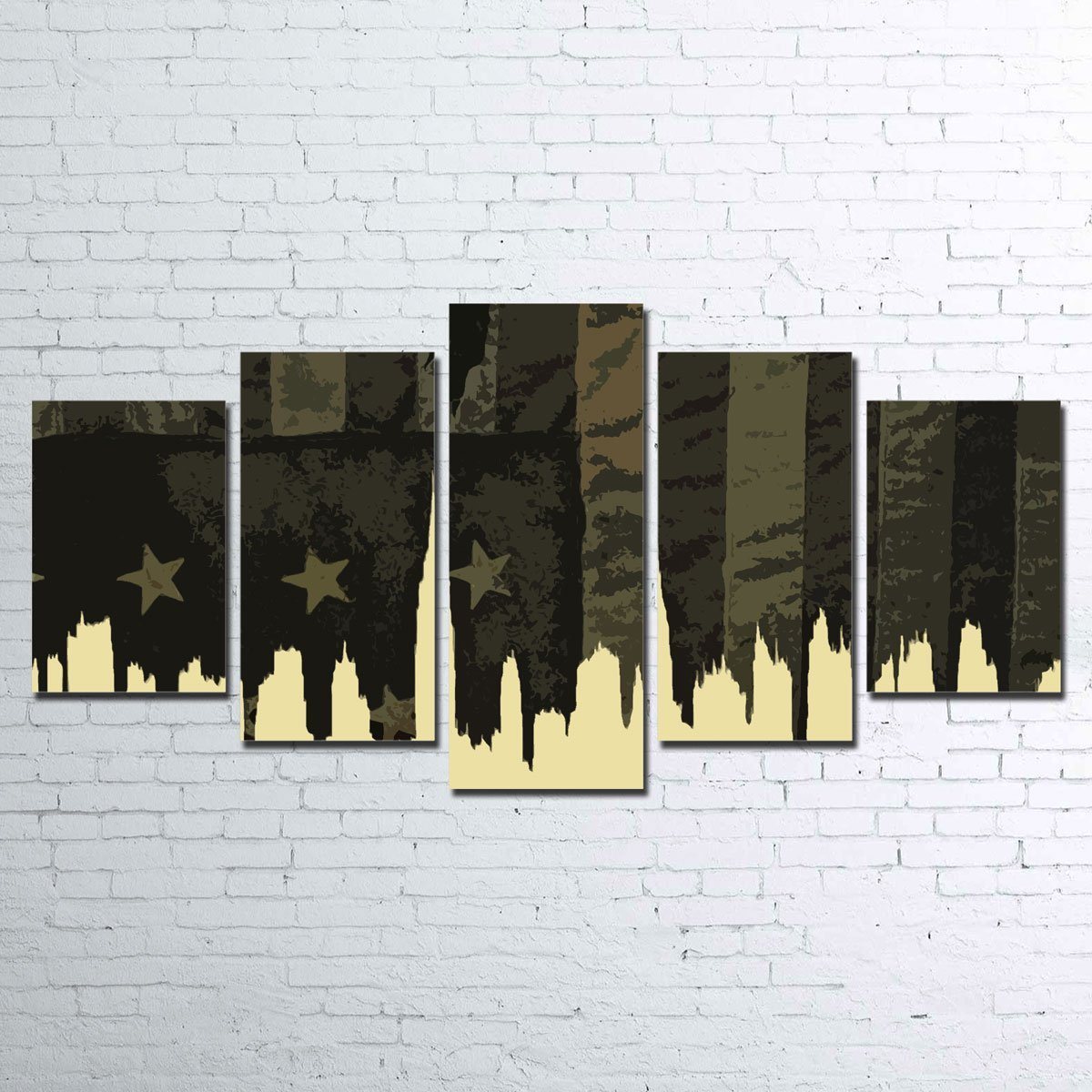 Canvas - Gangs Of New York 5 Piece Canvas Set