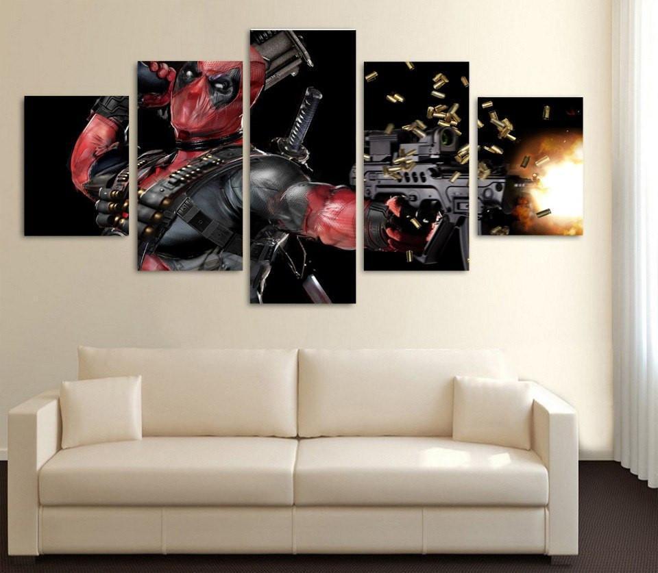 Canvas - Limited Edition Deadpool 5 Piece Canvas
