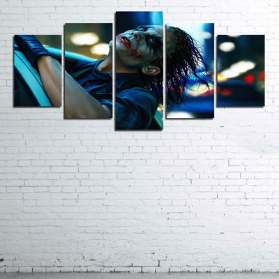 Canvas - The Dark Knight Joker 5 Piece Canvas