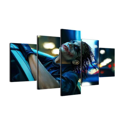 Canvas - The Dark Knight Joker 5 Piece Canvas