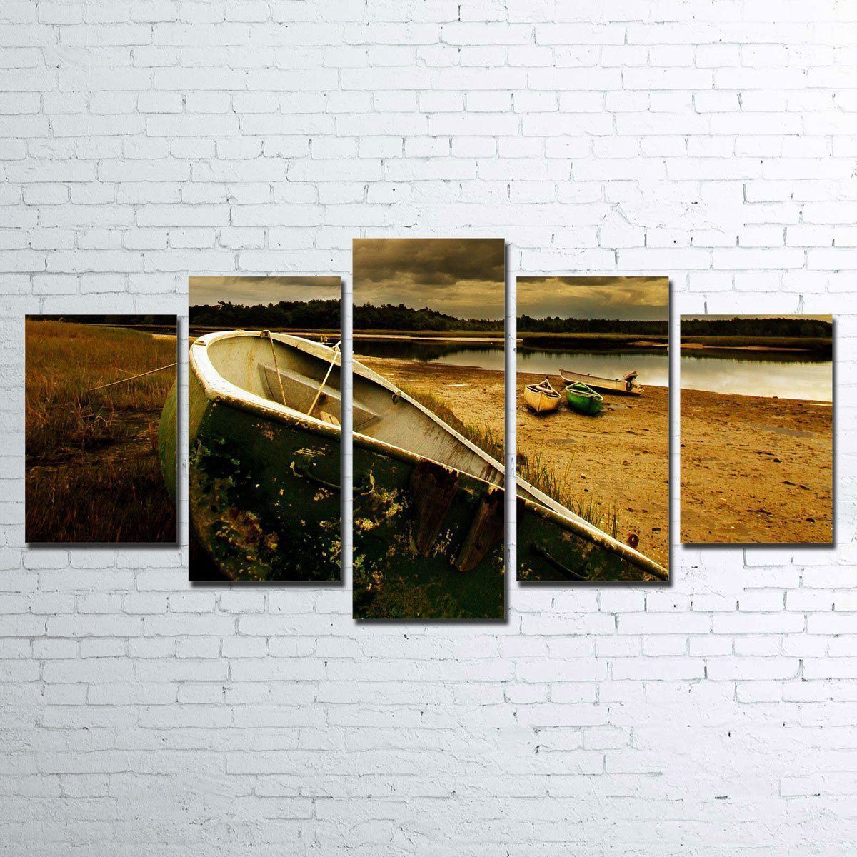 Canvas - The Old Boat 5 Piece Canvas Set