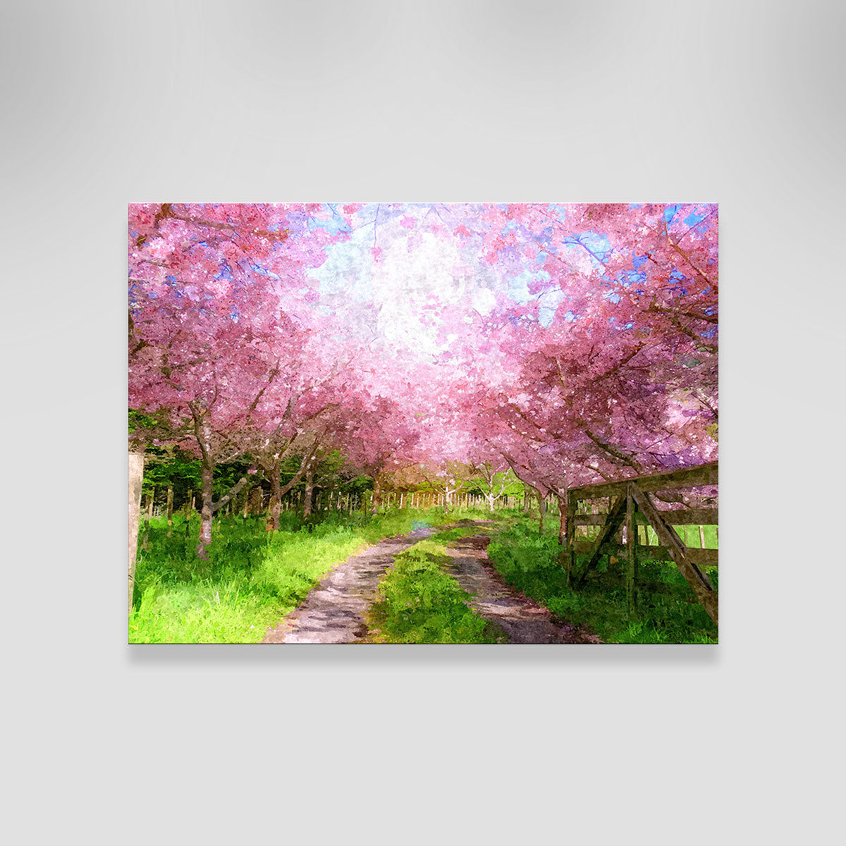 Cherry Blossom Lane Wall Art
