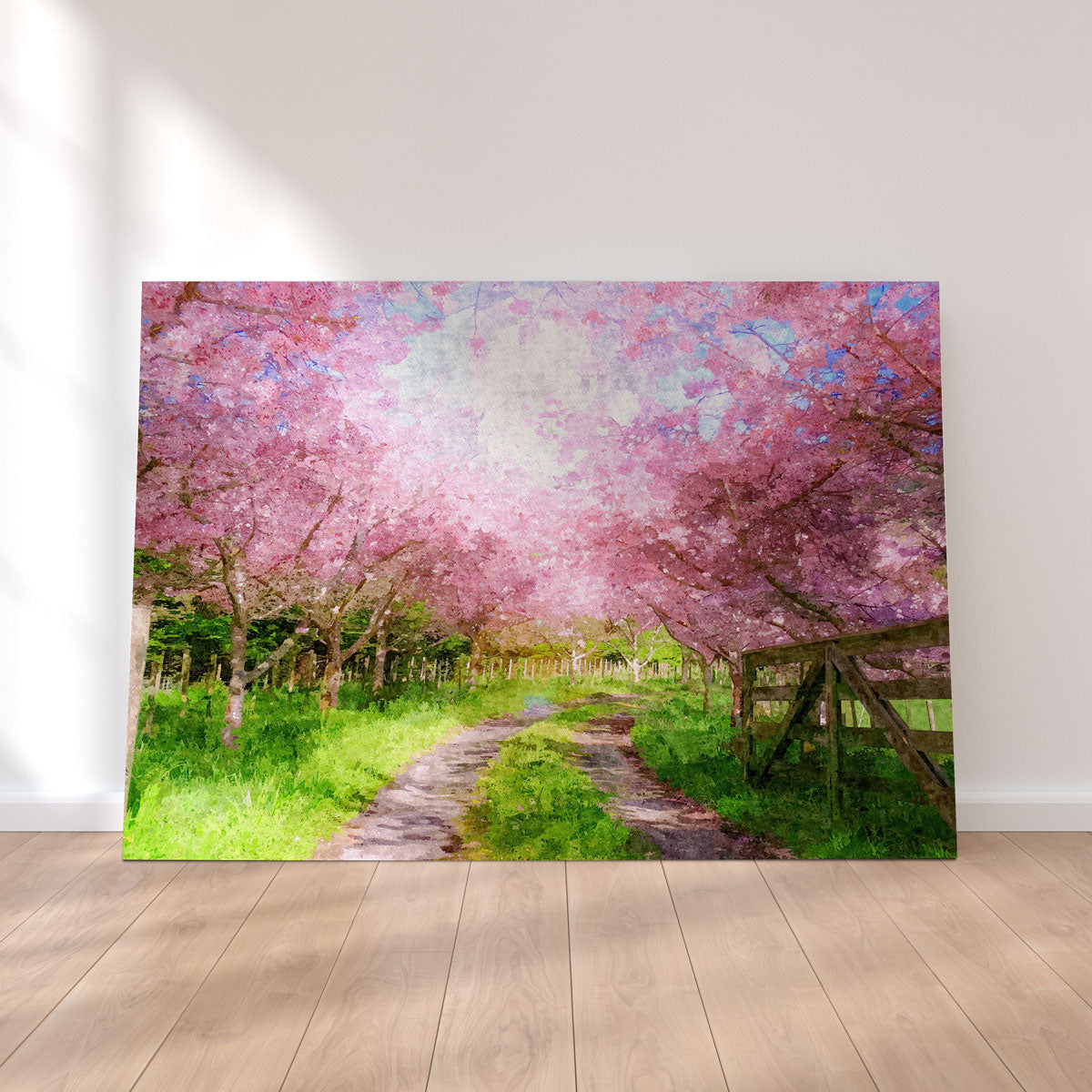 Cherry Blossom Lane Wall Art