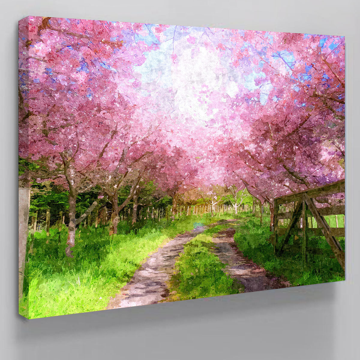 Cherry Blossom Lane Wall Art