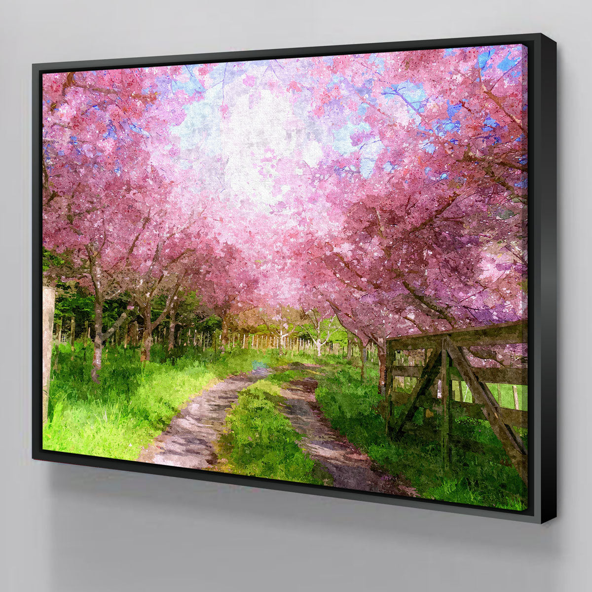 Cherry Blossom Lane Wall Art