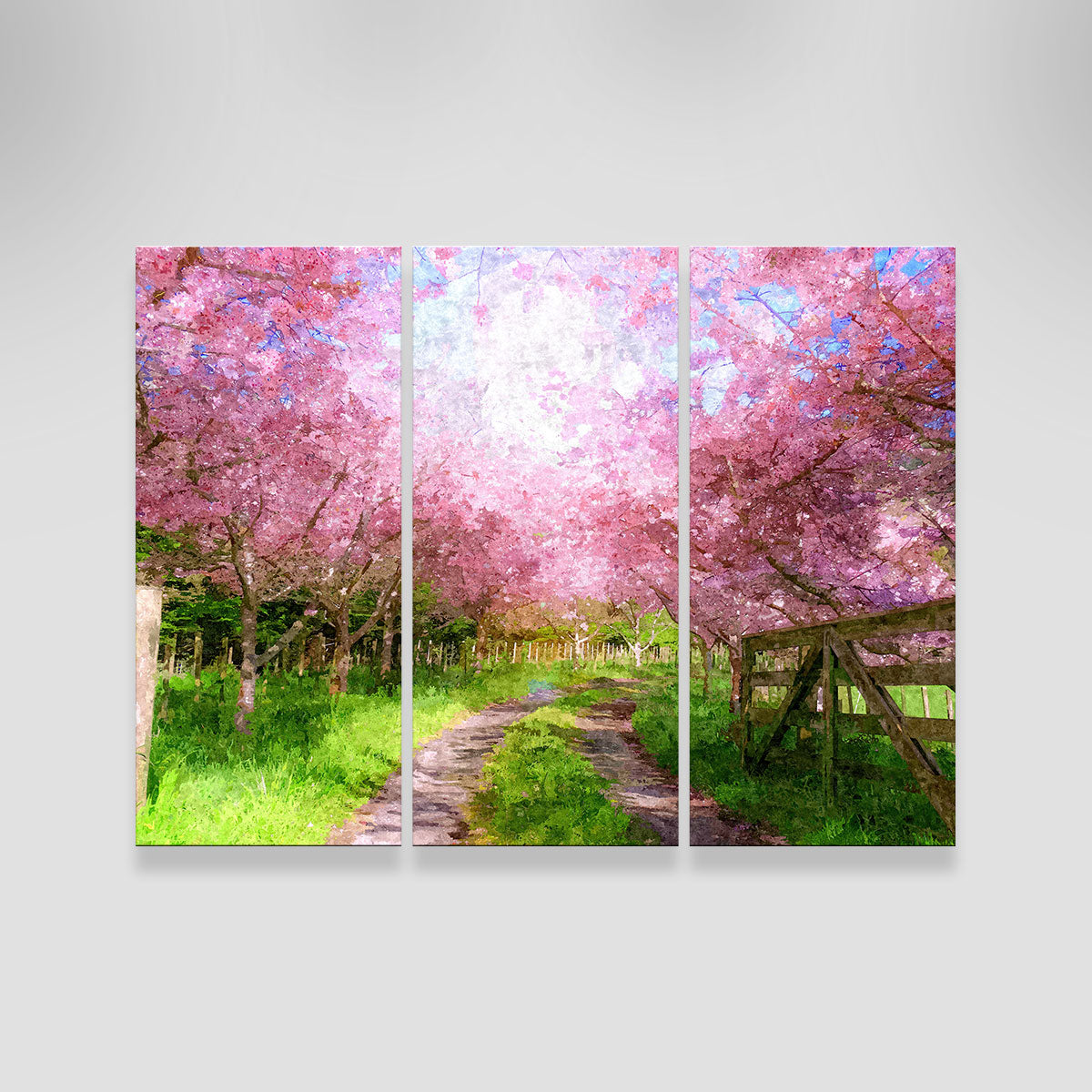 Cherry Blossom Lane Wall Art
