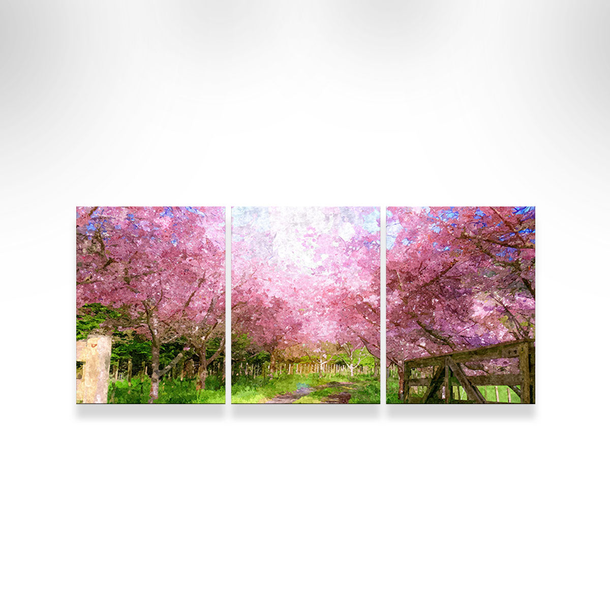 Cherry Blossom Lane Wall Art