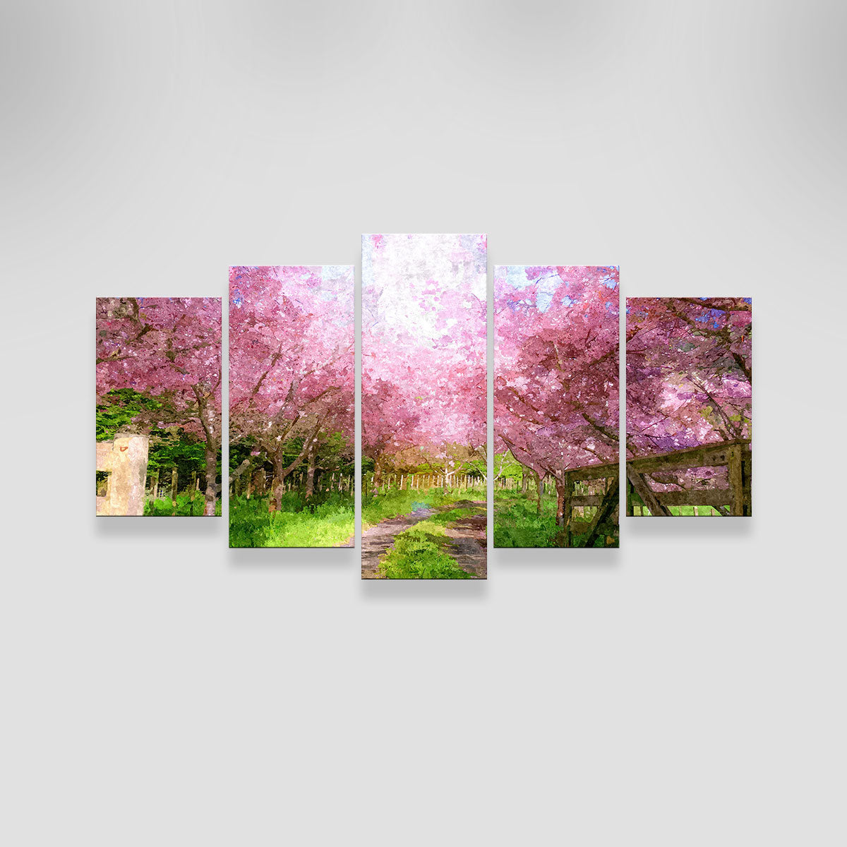 Cherry Blossom Lane Wall Art