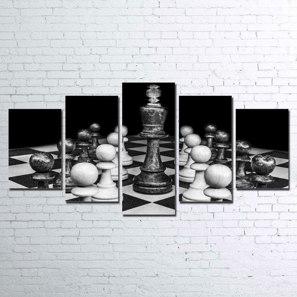 Chess 5 Piece Wall Art