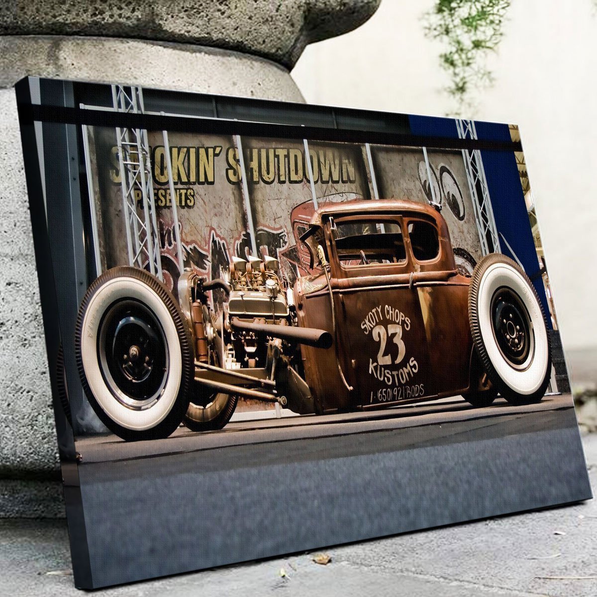 Rat Rod Wall Art