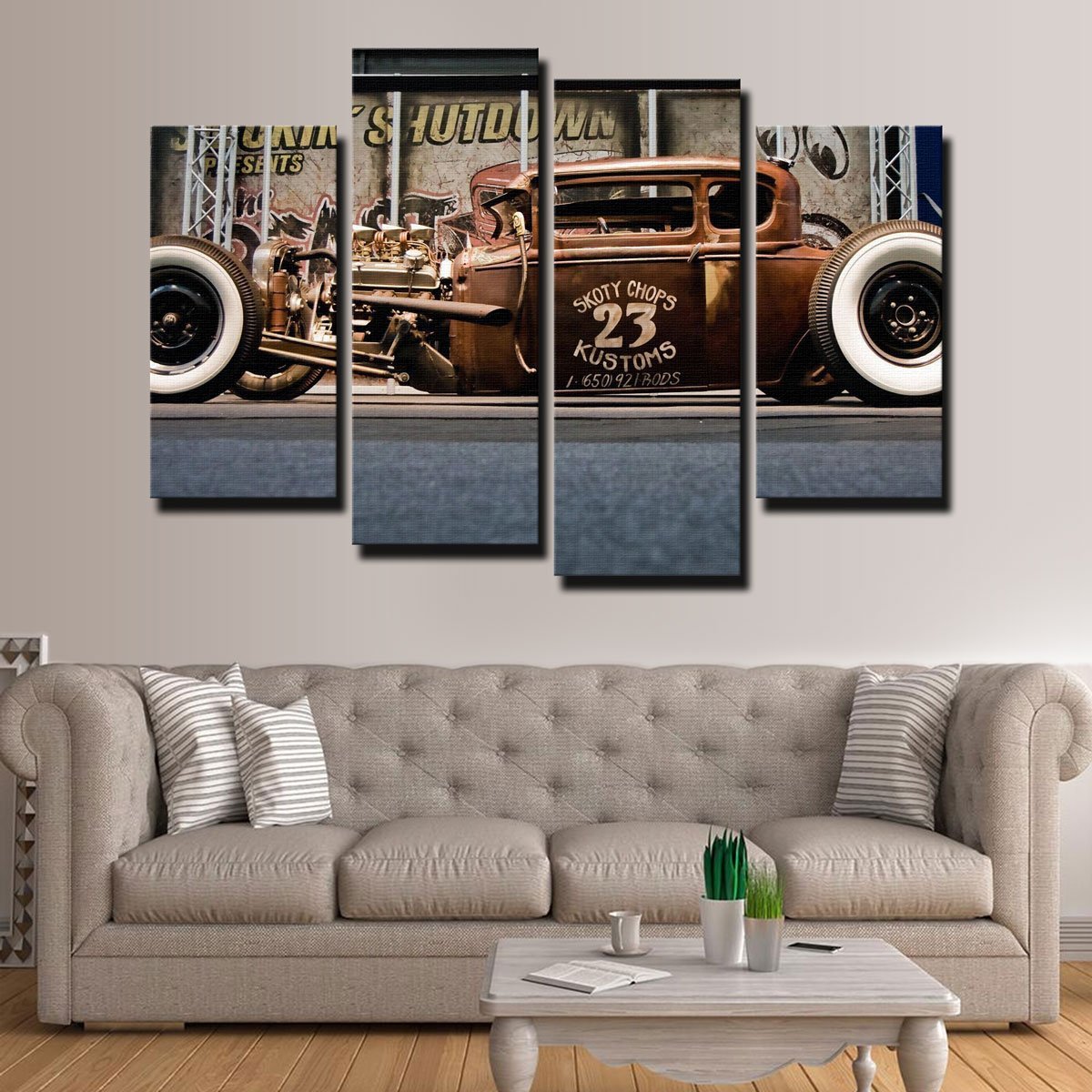 Rat Rod Wall Art