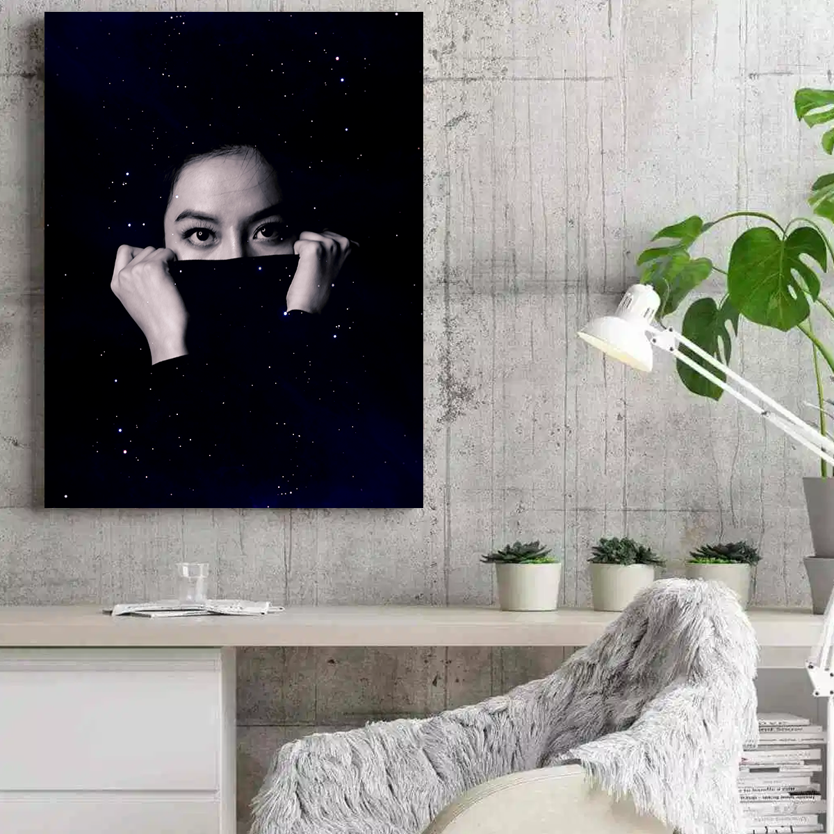 Covered With Stars Wall Art