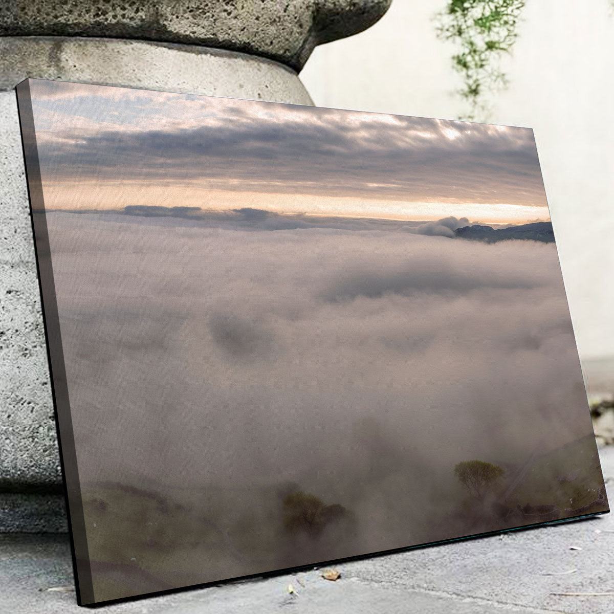 Foggy Snowdonia Wall Art