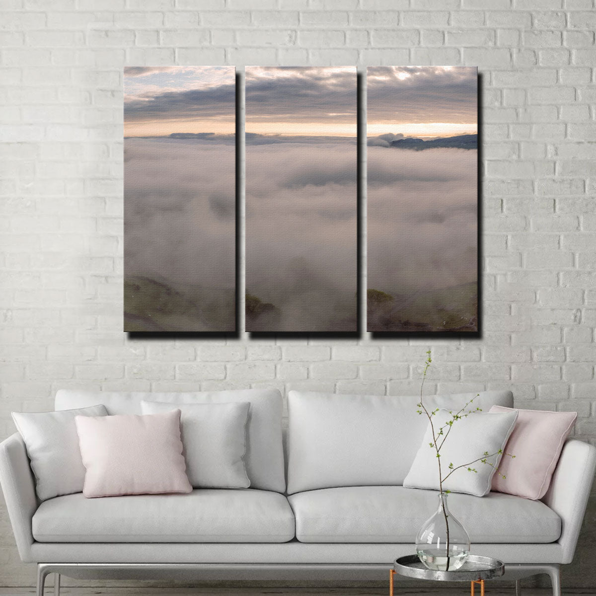 Foggy Snowdonia Wall Art