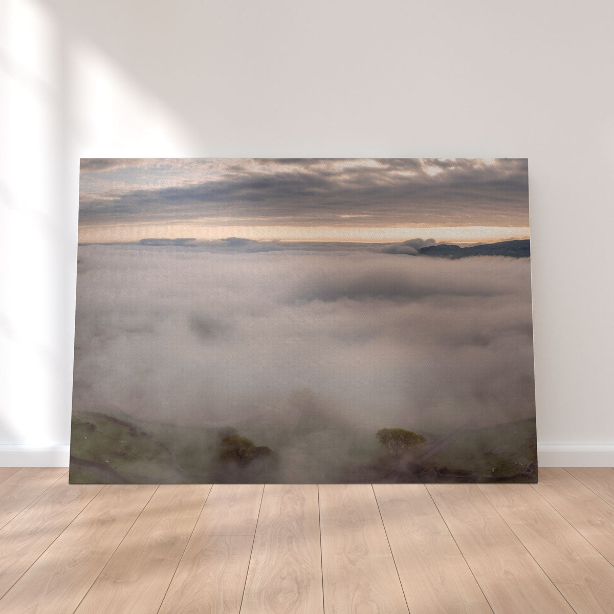 Foggy Snowdonia Wall Art