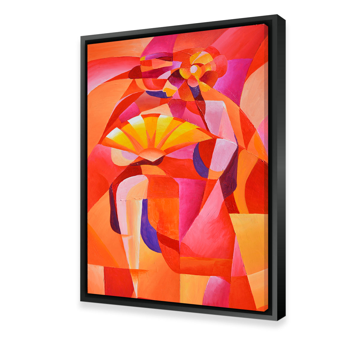 Cubism Dancer Wall Art