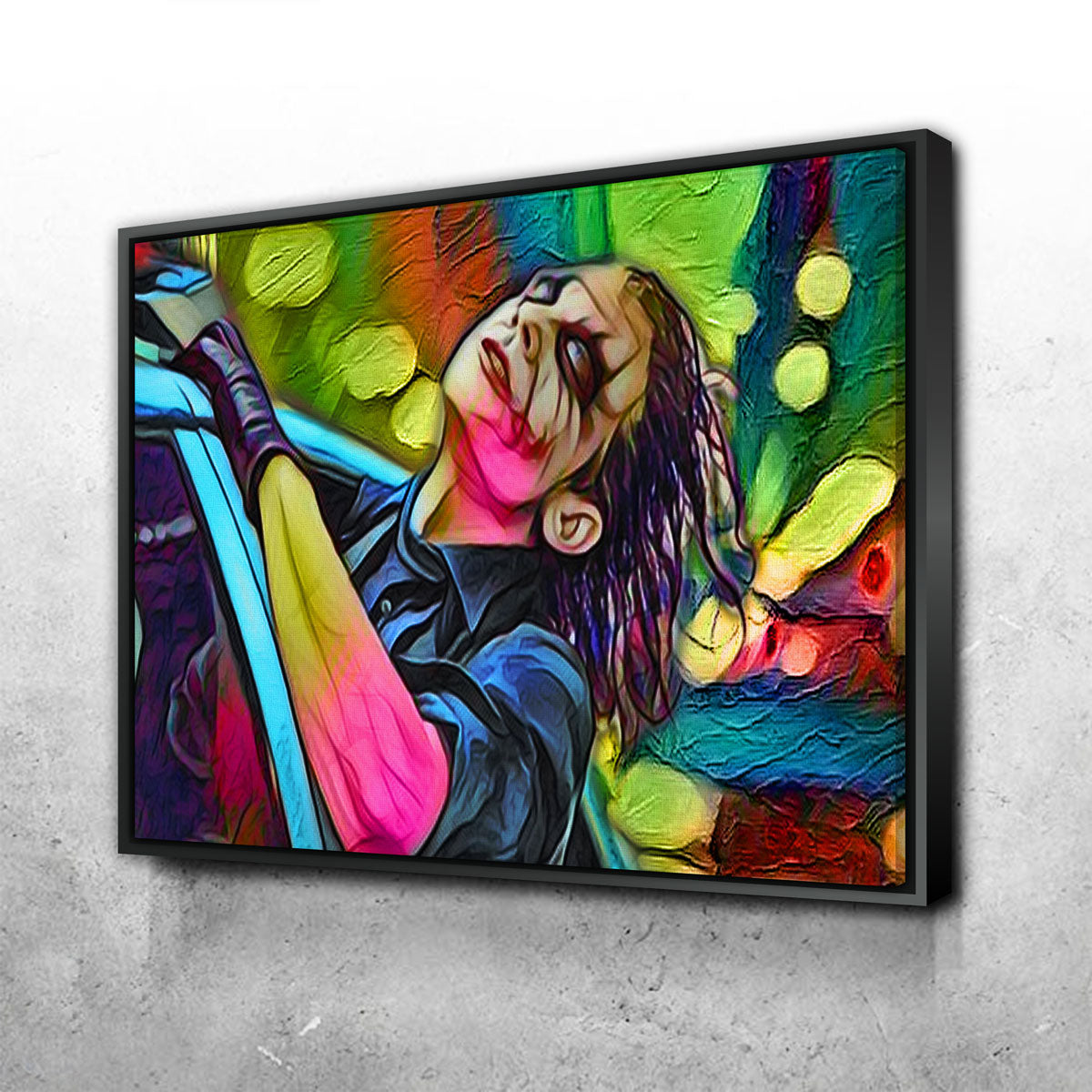 Abstract Joker Wall Art