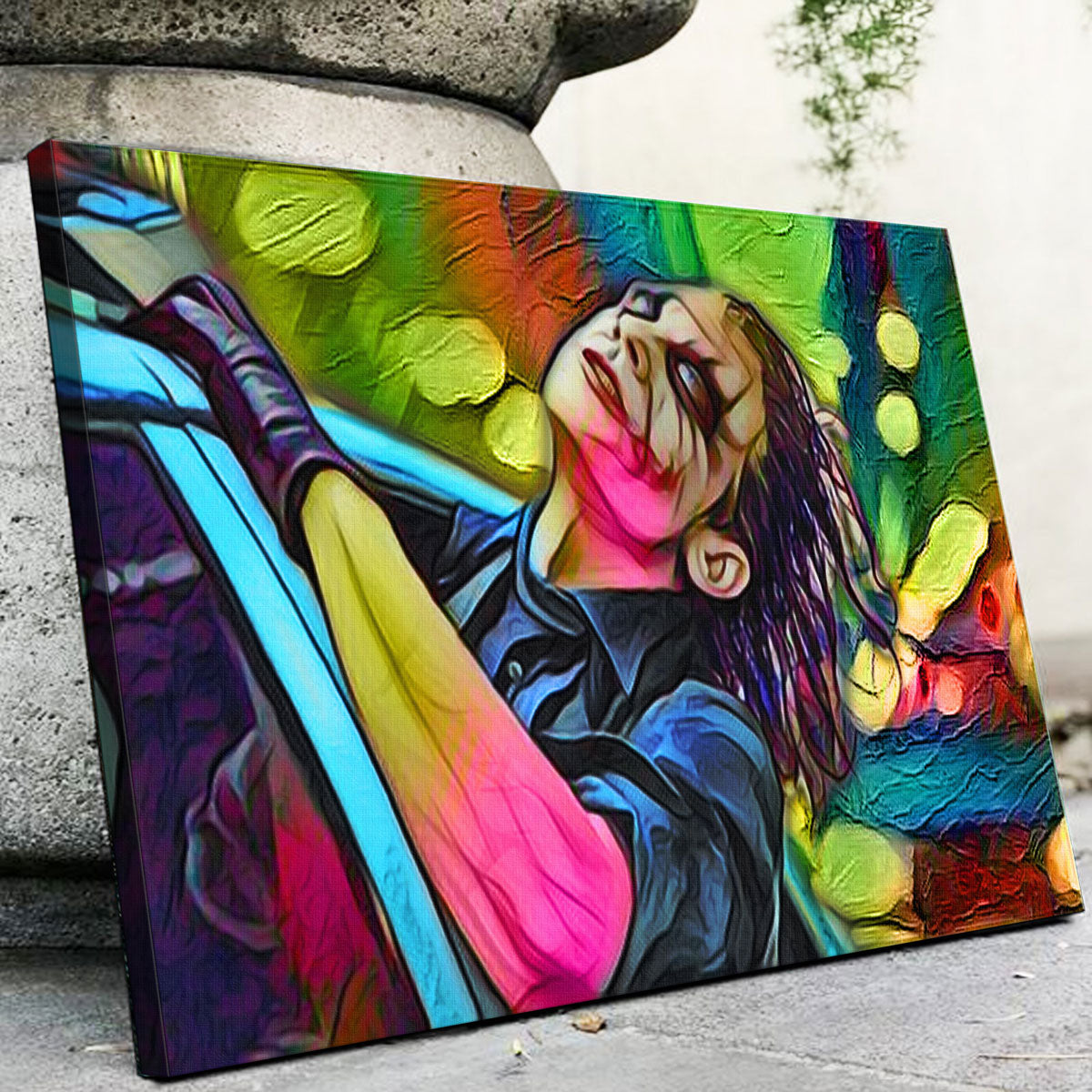 Abstract Joker Wall Art