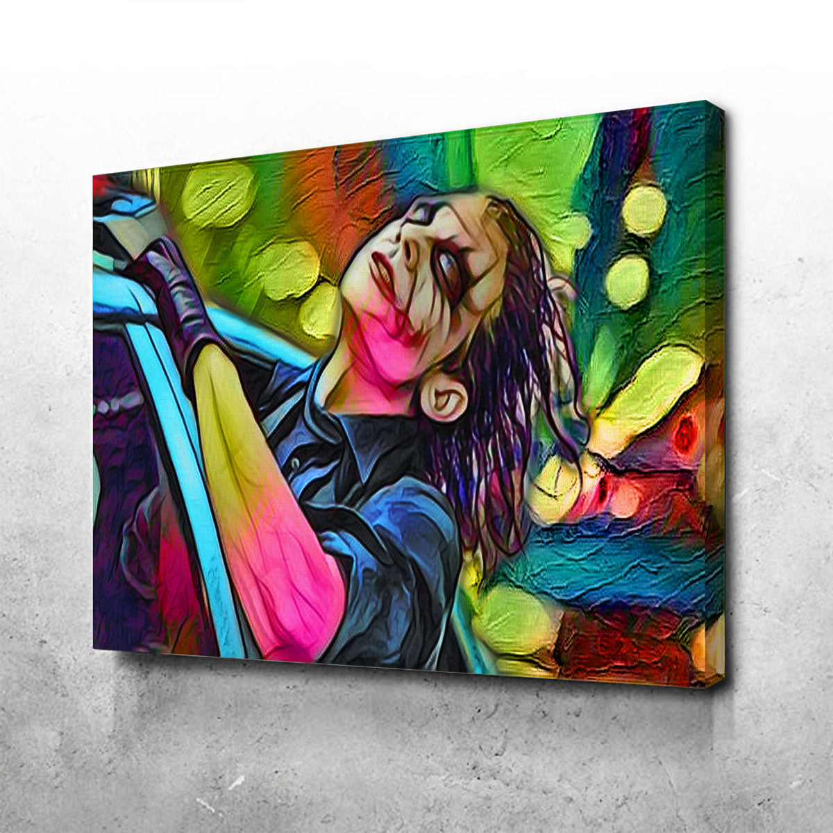 Abstract Joker Wall Art