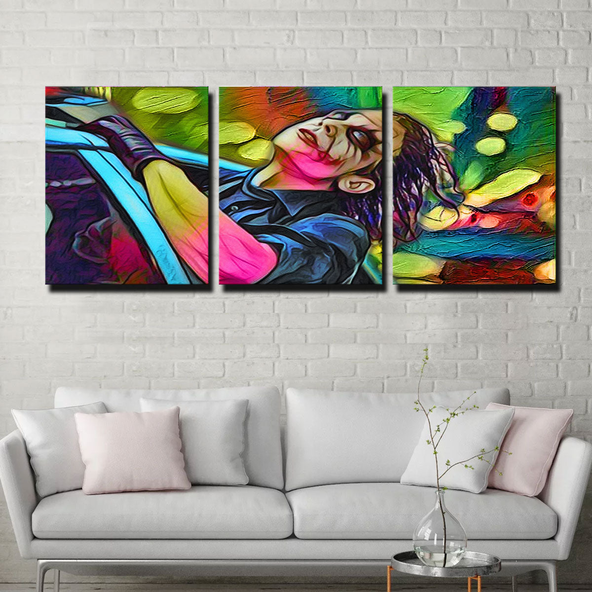 Abstract Joker Wall Art