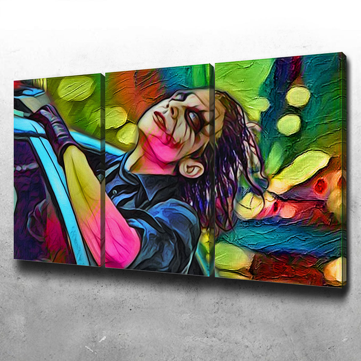 Abstract Joker Wall Art